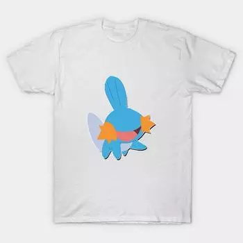 T Shirt Women Simple Mudskipper Harajuku Print Kawaii Tshirt Summer Short Sleeve Female T-Shirt Top Tee S белый