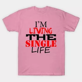 T Shirt Women Single Life Harajuku Print Kawaii Tshirt Summer Short Sleeve Female T-Shirt Top Tee S розовый