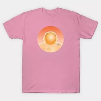 T Shirt Women Spaceman Harajuku Print Kawaii Tshirt Summer Short Sleeve Female T-Shirt Top Tee S