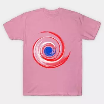 T Shirt Women Spiral America Harajuku Print Kawaii Tshirt Summer Short Sleeve Female T-Shirt Top Tee S