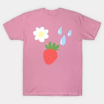 T Shirt Women Spring Things Harajuku Print Kawaii Tshirt Summer Short Sleeve Female T-Shirt Top Tee S розовый