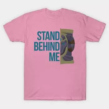 T Shirt Women Stand Behind Me Harajuku Print Kawaii Tshirt Summer Short Sleeve Female T-Shirt Top Tee S