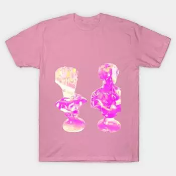 T Shirt Women Statues Harajuku Print Kawaii Tshirt Summer Short Sleeve Female T-Shirt Top Tee S