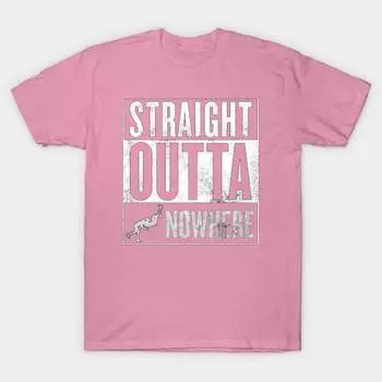 T Shirt Women Straight Outta Nowhere Rko Harajuku Print Kawaii Tshirt Summer Short Sleeve Female T-Shirt Top Tee S