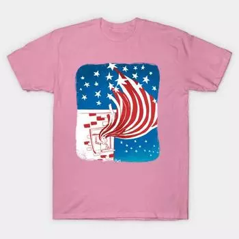 T Shirt Women Stripes And Starry Night Harajuku Print Kawaii Tshirt Summer Short Sleeve Female T-Shirt Top Tee S