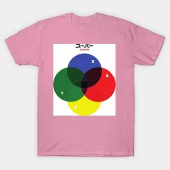 T Shirt Women Super Venn Harajuku Print Kawaii Tshirt Summer Short Sleeve Female T-Shirt Top Tee S