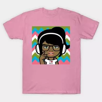 T Shirt Women Swaggy Harajuku Print Kawaii Tshirt Summer Short Sleeve Female T-Shirt Top Tee S розовый