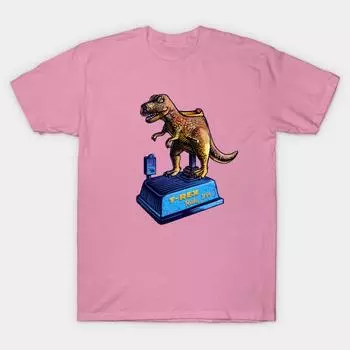 T Shirt Women T Rex Ride Harajuku Print Kawaii Tshirt Summer Short Sleeve Female T-Shirt Top Tee S