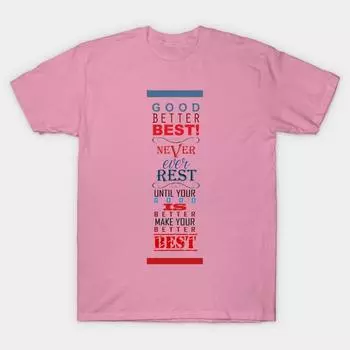 T Shirt Women The Best Is Gonna Get Harajuku Print Kawaii Tshirt Summer Short Sleeve Female T-Shirt Top Tee S розовый