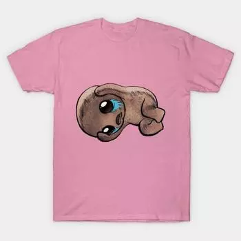 T Shirt Women The Blinding Of Isaac Harajuku Print Kawaii Tshirt Summer Short Sleeve Female T-Shirt Top Tee S розовый