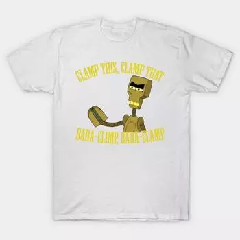 T Shirt Women The Clamps Harajuku Print Kawaii Tshirt Summer Short Sleeve Female T-Shirt Top Tee S розовый