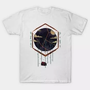 T Shirt Women The Dark Woods Harajuku Print Kawaii Tshirt Summer Short Sleeve Female T-Shirt Top Tee S