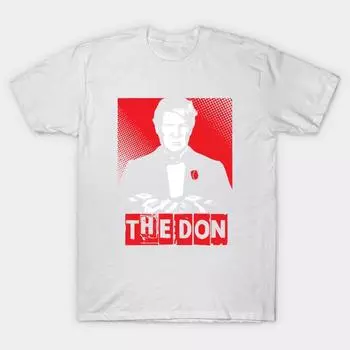 Женская футболка The Donald Принт Харадзюку Кавайная футболка Летняя футболка с коротким рукавом Женская футболка Топ S розовый