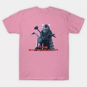 T Shirt Women The Exterminator Harajuku Print Kawaii Tshirt Summer Short Sleeve Female T-Shirt Top Tee S розовый