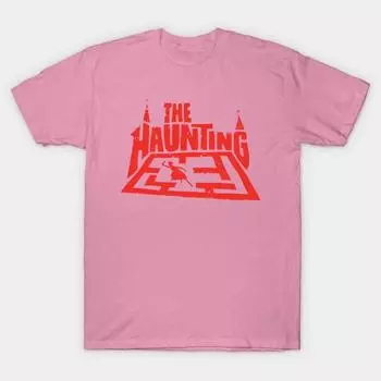 T Shirt Women The Haunting Red Harajuku Print Kawaii Tshirt Summer Short Sleeve Female T-Shirt Top Tee S розовый