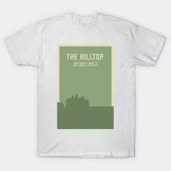 T Shirt Women The Hilltop Twd Harajuku Print Kawaii Tshirt Summer Short Sleeve Female T-Shirt Top Tee S розовый