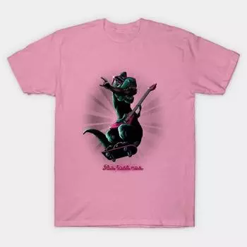 T Shirt Women The Last Dinosaur Harajuku Print Kawaii Tshirt Summer Short Sleeve Female T-Shirt Top Tee S