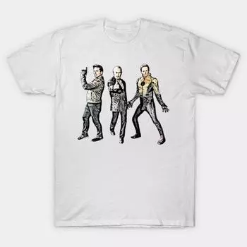 T Shirt Women The Legion Of Doom Legends Of Tomorrow Harajuku Print Kawaii Tshirt Summer Short Sleeve Female T-Shirt Top Tee S розовый