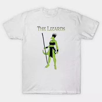 T Shirt Women The Lizards Harajuku Print Kawaii Tshirt Summer Short Sleeve Female T-Shirt Top Tee S