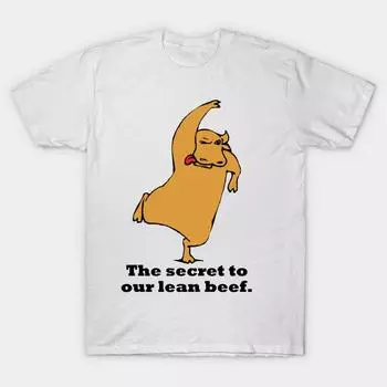 T Shirt Women The Secret To Our Lean Beef Harajuku Print Kawaii Tshirt Summer Short Sleeve Female T-Shirt Top Tee S