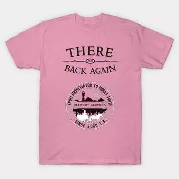 T Shirt Women There And Back Again Harajuku Print Kawaii Tshirt Summer Short Sleeve Female T-Shirt Top Tee S