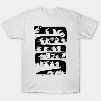 T Shirt Women There Is A Party In My Snake Harajuku Print Kawaii Tshirt Summer Short Sleeve Female T-Shirt Top Tee S