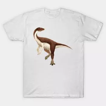 T Shirt Women Theropoda Coelophysis Harajuku Print Kawaii Tshirt Summer Short Sleeve Female T-Shirt Top Tee S розовый