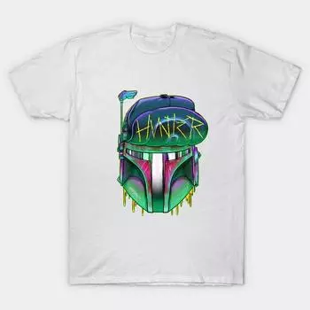 T Shirt Women Thrash Fett Harajuku Print Kawaii Tshirt Summer Short Sleeve Female T-Shirt Top Tee S