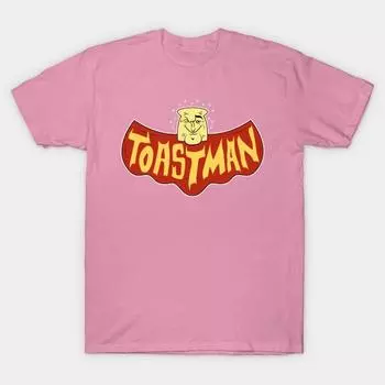T Shirt Women Toast Man Harajuku Print Kawaii Tshirt Summer Short Sleeve Female T-Shirt Top Tee S розовый