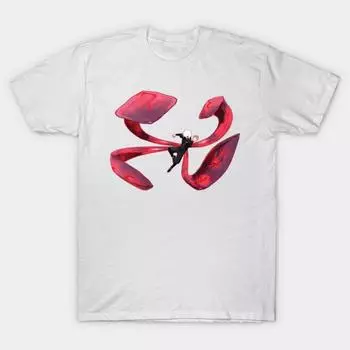 T Shirt Women Tokyo Ghoul Re Harajuku Print Kawaii Tshirt Summer Short Sleeve Female T-Shirt Top Tee S розовый