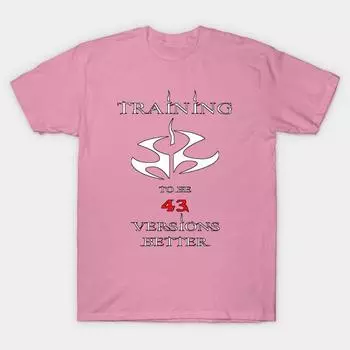 T Shirt Women Training To Be Harajuku Print Kawaii Tshirt Summer Short Sleeve Female T-Shirt Top Tee S розовый