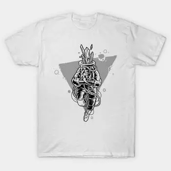 T Shirt Women Tranquil Day 2 Inktober Harajuku Print Kawaii Tshirt Summer Short Sleeve Female T-Shirt Top Tee S белый