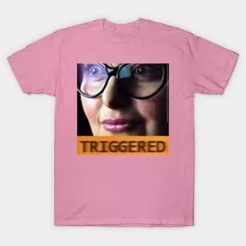 T Shirt Women Triggered Harajuku Print Kawaii Tshirt Summer Short Sleeve Female T-Shirt Top Tee S