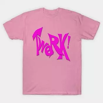 T Shirt Women Twerk Harajuku Print Kawaii Tshirt Summer Short Sleeve Female T-Shirt Top Tee S розовый