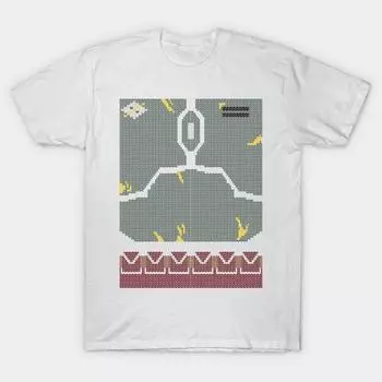 T Shirt Women Ugly Sweater Fett Harajuku Print Kawaii Tshirt Summer Short Sleeve Female T-Shirt Top Tee S розовый