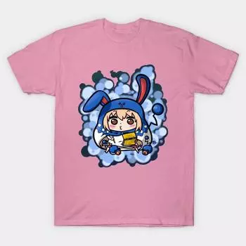 T Shirt Women Um4Ru X 4Zum4R1Ll M4R1Ll 4Zur1Ll Harajuku Print Kawaii Tshirt Summer Short Sleeve Female T-Shirt Top Tee S розовый