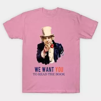 T Shirt Women Uncle Mike We Want You Harajuku Print Kawaii Tshirt Summer Short Sleeve Female T-Shirt Top Tee S