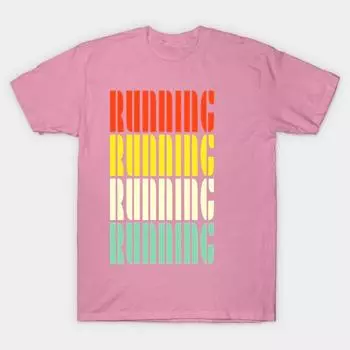 T Shirt Women Vintage Running T Shirt Harajuku Print Kawaii Tshirt Summer Short Sleeve Female T-Shirt Top Tee S