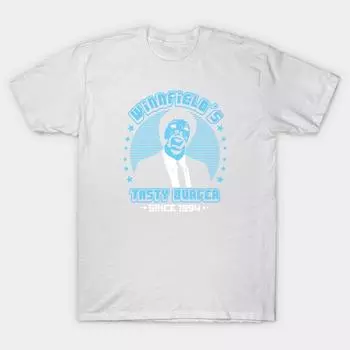 T Shirt Women Winnfields Tasty Burger Harajuku Print Kawaii Tshirt Summer Short Sleeve Female T-Shirt Top Tee S