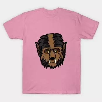 T Shirt Women Wolfie Harajuku Print Kawaii Tshirt Summer Short Sleeve Female T-Shirt Top Tee S