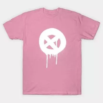 T Shirt Women X Harajuku Print Kawaii Tshirt Summer Short Sleeve Female T-Shirt Top Tee S розовый