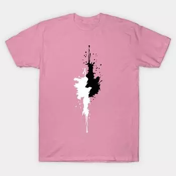 T Shirt Women Yin Yang Harajuku Print Kawaii Tshirt Summer Short Sleeve Female T-Shirt Top Tee S