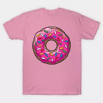 T Shirt Women You Cant Buy Happiness But You Can Buy Donut Harajuku Print Kawaii Tshirt Summer Short Sleeve Female T-Shirt Top Tee S