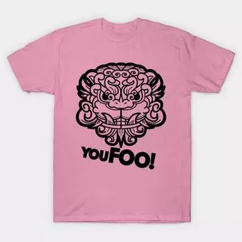 T Shirt Women You Foo Harajuku Print Kawaii Tshirt Summer Short Sleeve Female T-Shirt Top Tee S розовый