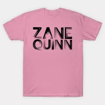 T Shirt Women Zane Quinn Black Harajuku Print Kawaii Tshirt Summer Short Sleeve Female T-Shirt Top Tee S розовый