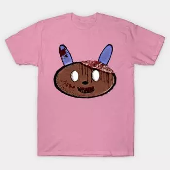 T Shirt Women Zombie Bunny Harajuku Print Kawaii Tshirt Summer Short Sleeve Female T-Shirt Top Tee S