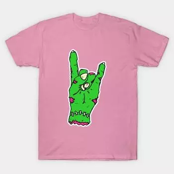 T Shirt Women Zombie Metal Harajuku Print Kawaii Tshirt Summer Short Sleeve Female T-Shirt Top Tee S