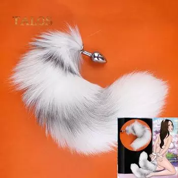 Анальная пробка с хвостом