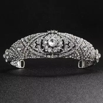 Та же корона, что и на свадьбе британского принца, ободок-корона невесты со стразами, взрослые и детские головные уборы и аксессуары для волос.