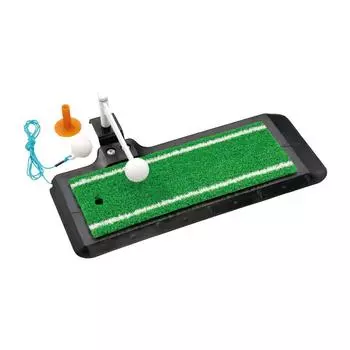 Tabata Golf Shot Shot Golf Practice Большая высота головы, совместимая с большими головками GV0266 Коврик, Коврик, Коврик, Дырокол, Регулируемый, зелёный